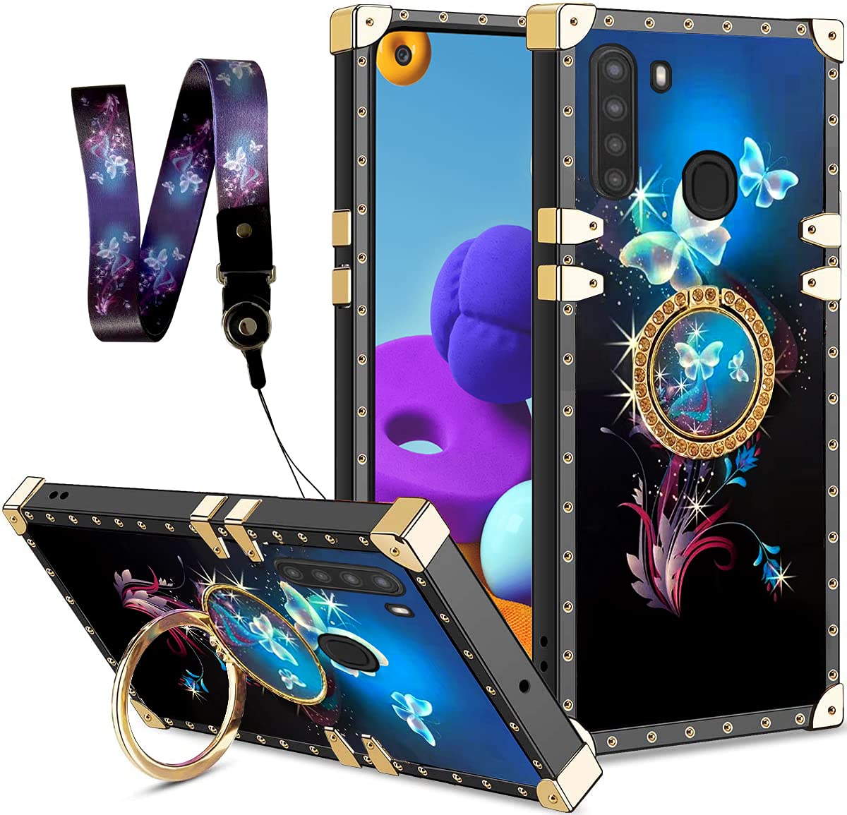 Amazon.com: Case for Galaxy A21, Phone Case for Samsung A21 Girls